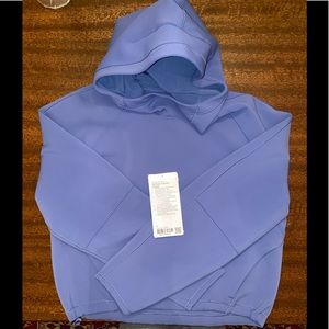 lululemon Air Wrap Pullover Hoodie, sz 6, Waterdrop